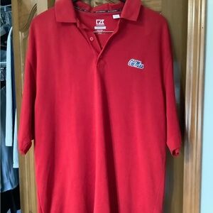 Cutter & Buck Men's Vibrant Red Polo